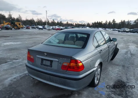 2005 BMW 330Xi из США, поврежденный, VIN WBAEW53425PN39151